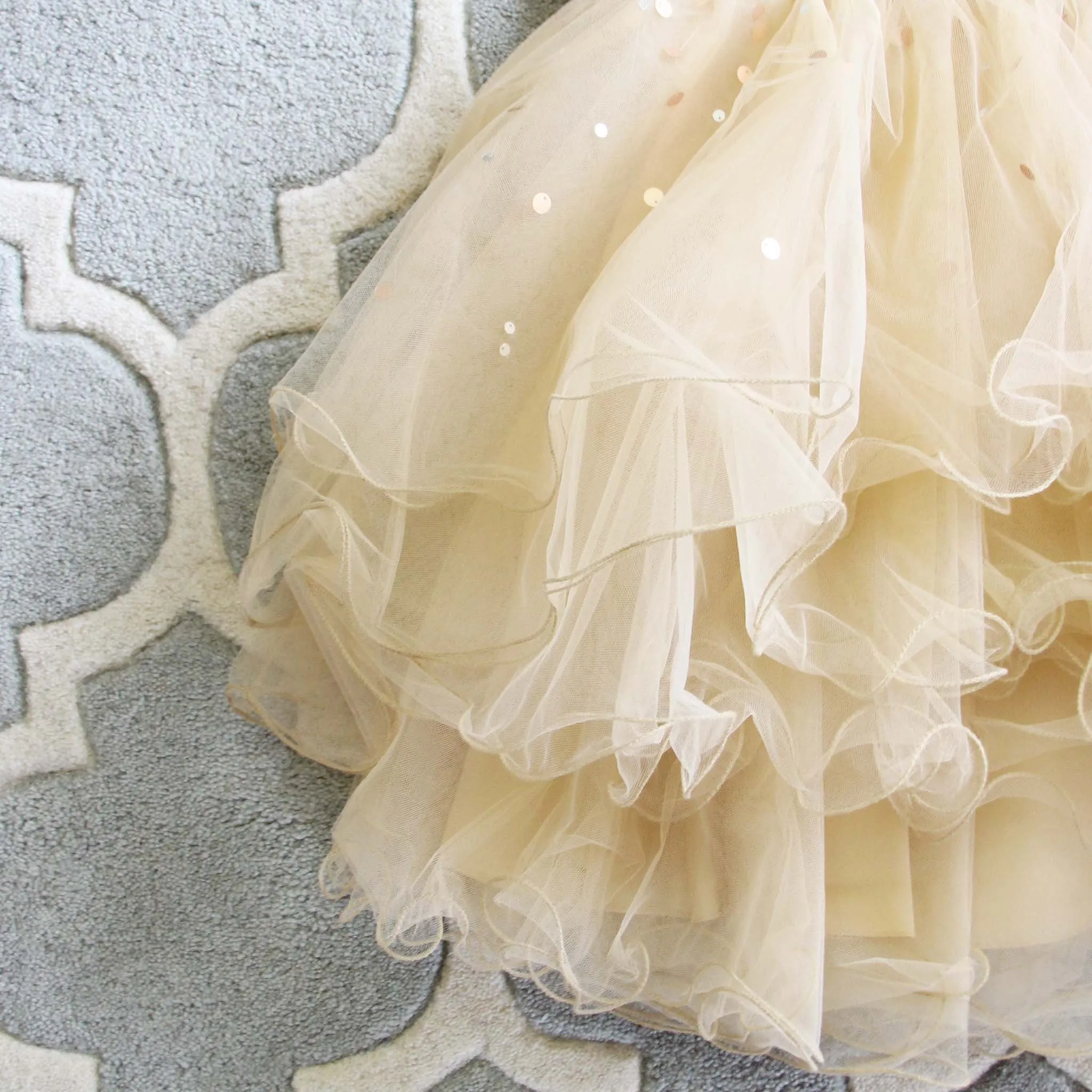 Spool Couture Golden Sparkle Dress