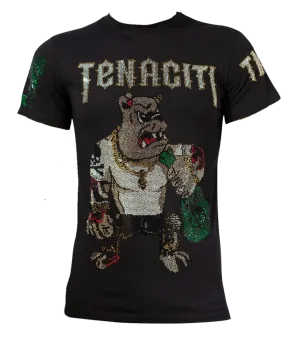 Tenaciti Bulldog Rhinestone T-Shirt