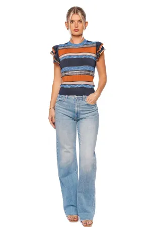 The Lasso Sneak Wide Leg Jean