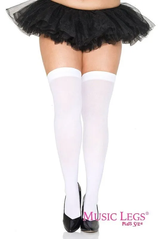 Thigh High Stockings Plus Size