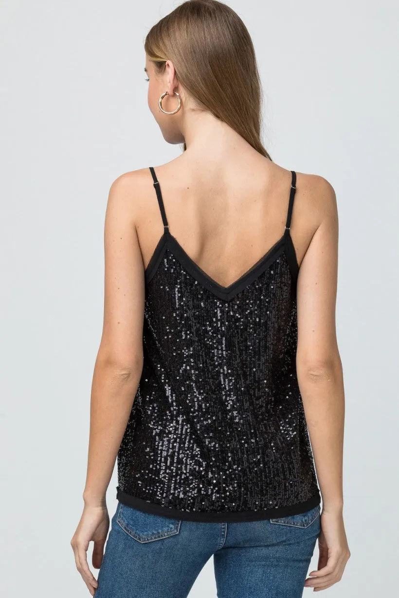 Time to Shine Sequin Tank