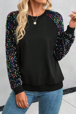 Twilight Sequin Pullover