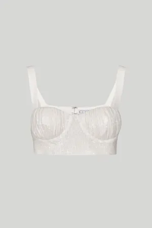 UNA BUSTIER TOP