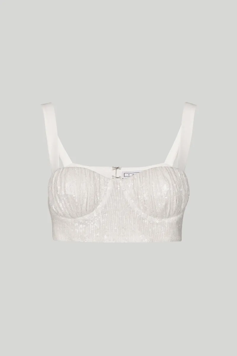 UNA BUSTIER TOP