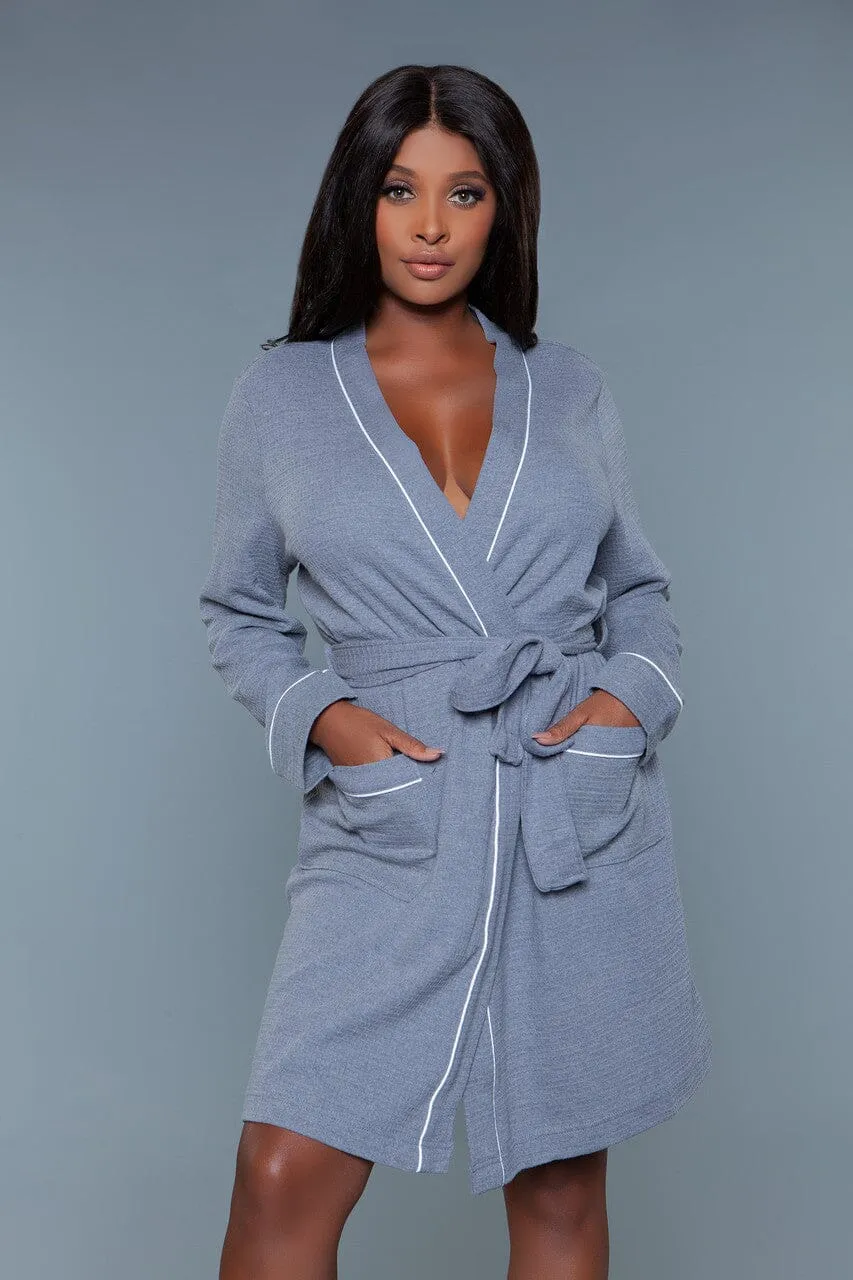 Waffle Full Length Bathrobe