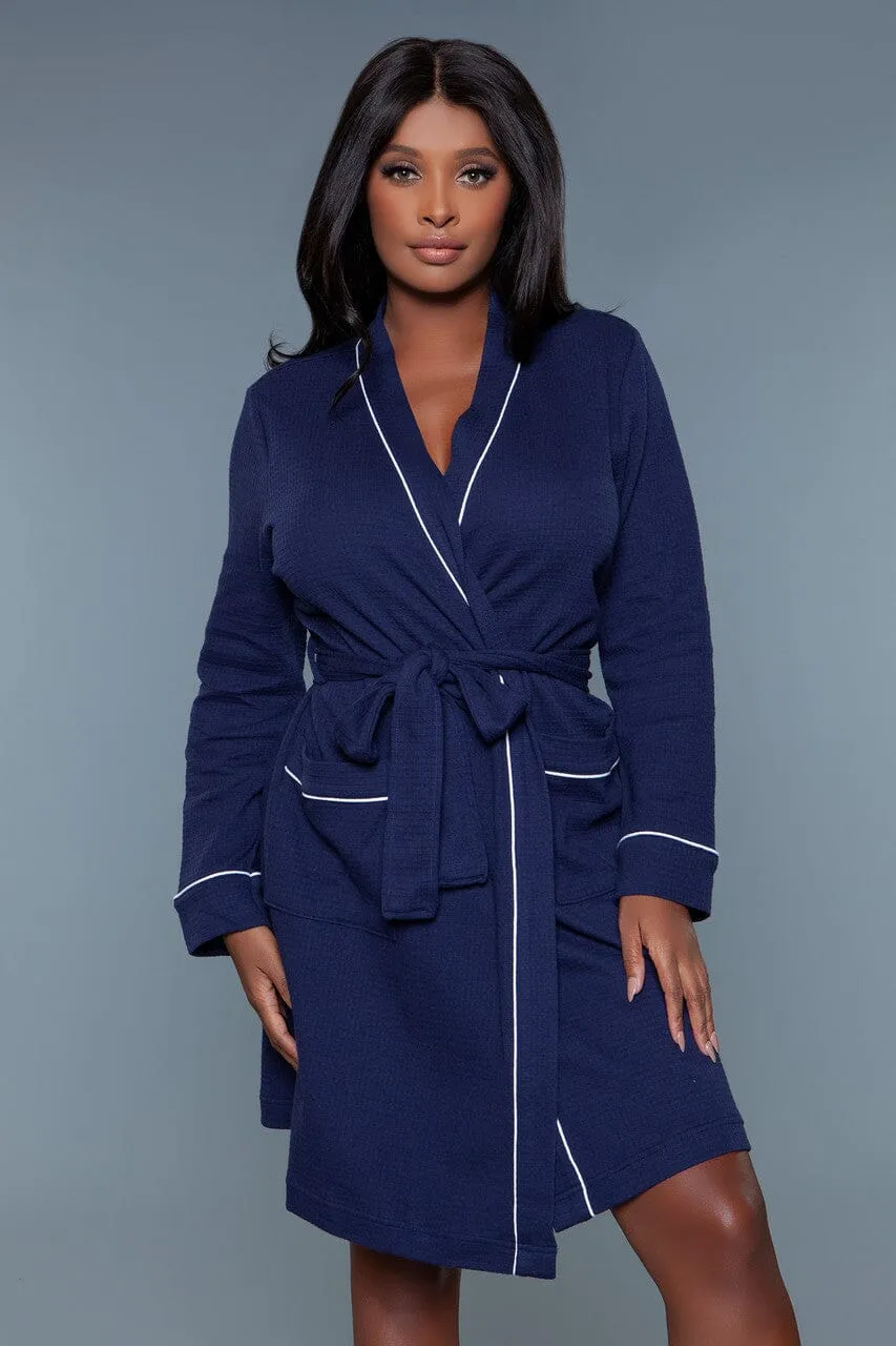 Waffle Full Length Bathrobe