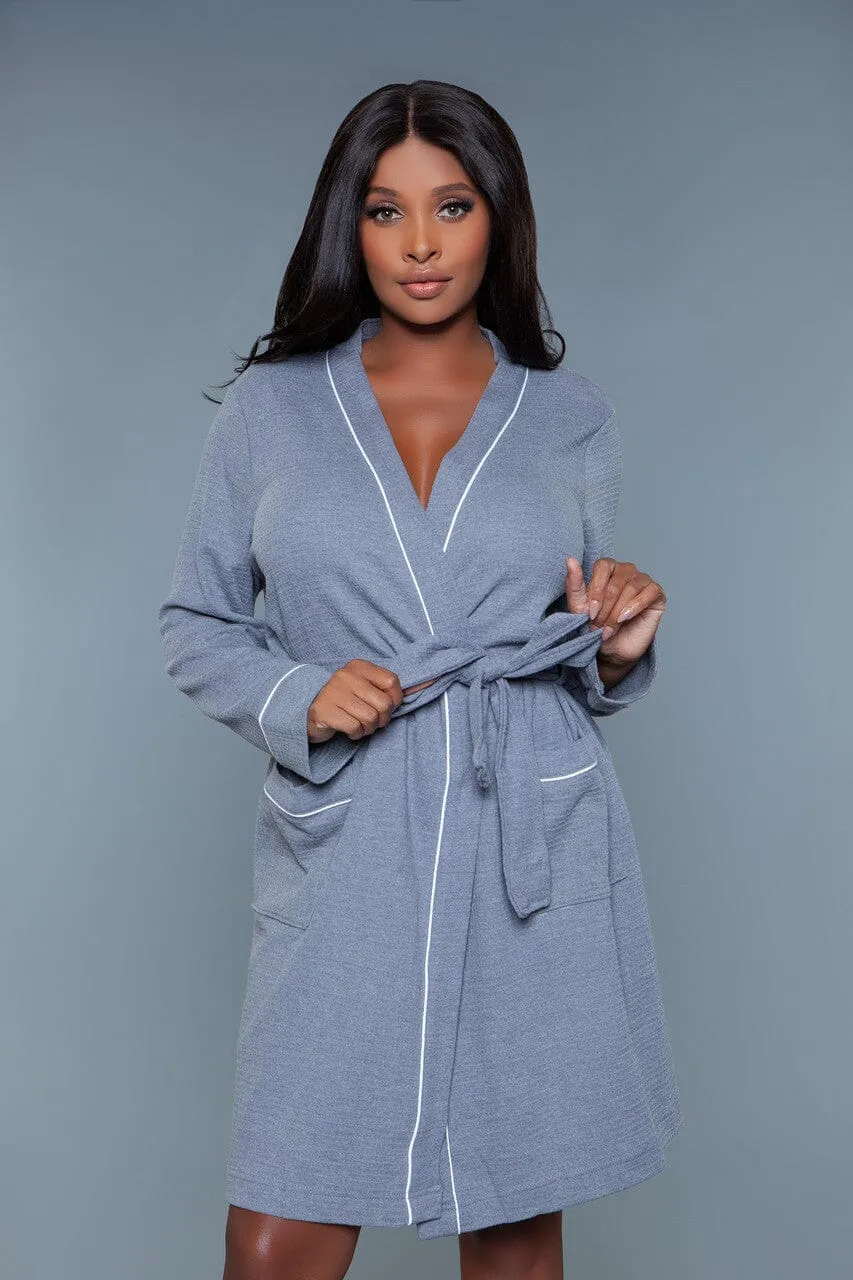 Waffle Full Length Bathrobe