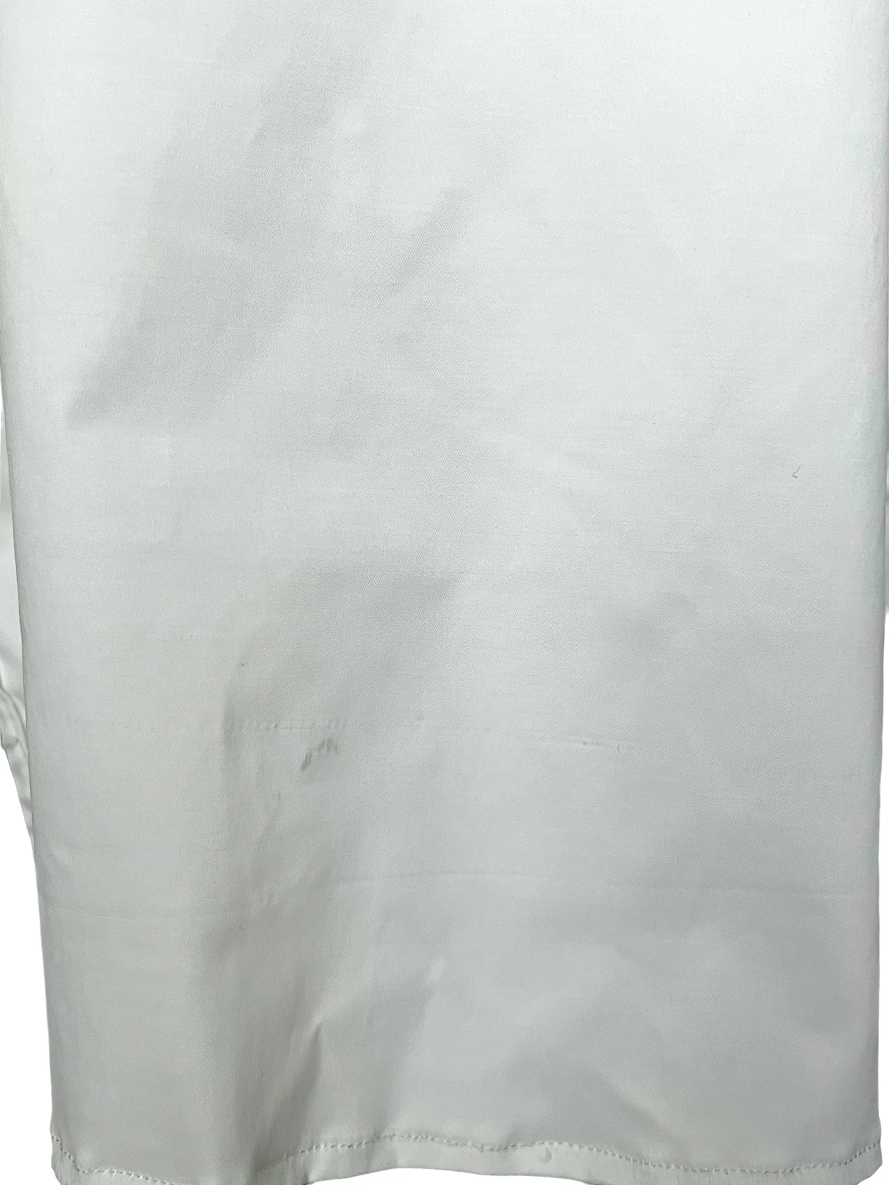 White OS Graphic Tunic Dress
