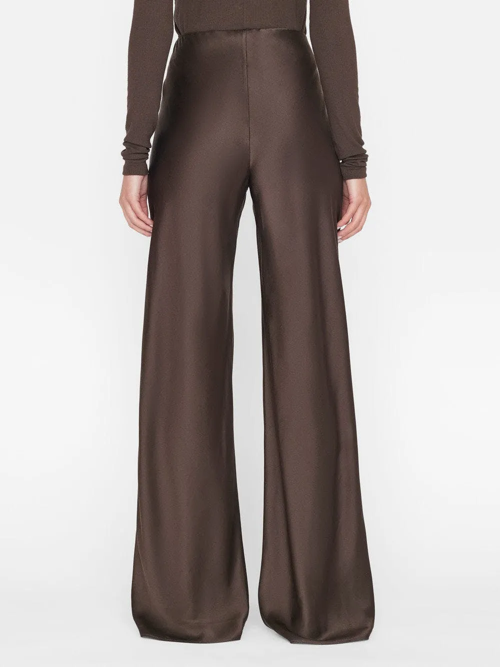 Wide Leg Pull on Pant (Espresso)