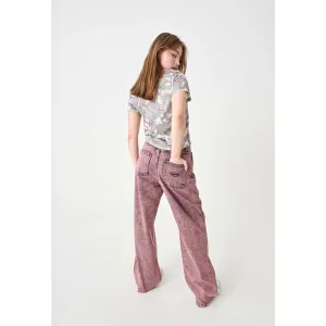 X-GIRL GORDON PANT - BERRY