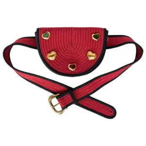 Yves Saint Laurent Passementerie Gripoix Hearts Clutch/ Belt Bag